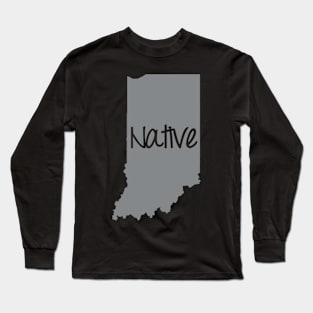 Indiana Native Pride IN Long Sleeve T-Shirt